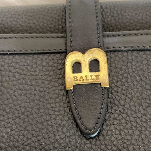 🔥Flash Sale🔥 ❤️ Bally Leather Wallet On Chain ❤️ - Picture 4 of 17